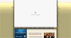 Desktop Screenshot of mclaughlinfuneralchapel.com